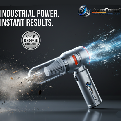 AeroForce™ Portable Vacuum & Blower [Industrial Suction in Seconds]