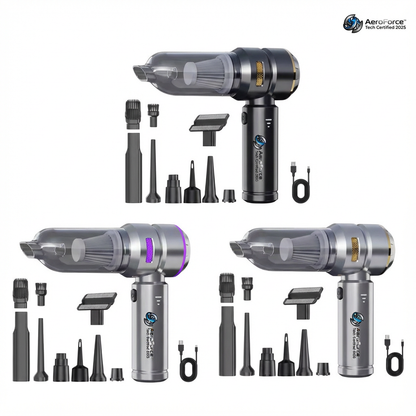 AeroForce™ Portable Vacuum & Blower [Industrial Suction in Seconds]