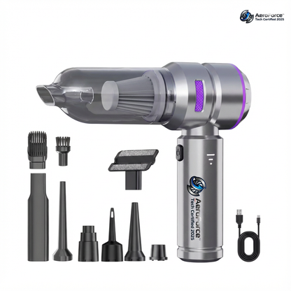 AeroForce™ Portable Vacuum & Blower [Industrial Suction in Seconds]